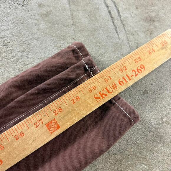 Mocha Brown Baggy Relaxed Fit Pants - Picture 8 of 8